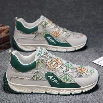 2024 Hot Sale Brand Men Sneakers Fashion Print Men s Canvas Sneakers Breathable Luxury Designer Trainers Men Casual Sports Shoes 39