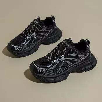 2024 Горячая Распродажа Женской Дышащей Сетчатой Новой Осенней Легкие Нескользящие Женские Кроссовки Из Вулканизируемой Стали Zapatillas De Mujer 35 серый
