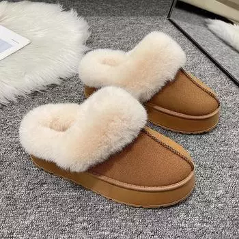 2024 Hot Selling Women s New Boots Women Plus Velvet Warm Short Tube Women s Boots Korean Casual Snow Boots Wild Cotton Shoes 36 чёрный