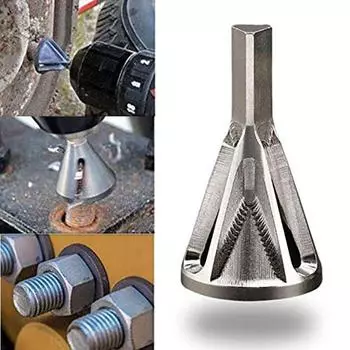 2024 Инструмент для удаления заусенцев с внешней фаски из нержавеющей стали, инструменты для удаления заусенцев для сверлильного инструмента по металлу