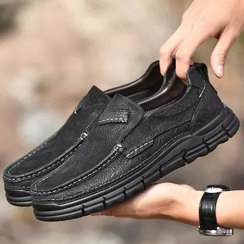 2024 итальянская обувь из натуральной кожи для мужчин, повседневные роскошные брендовые мужские лоферы, мокасины, дышащие туфли-лодочки Zapatos Hombre 38