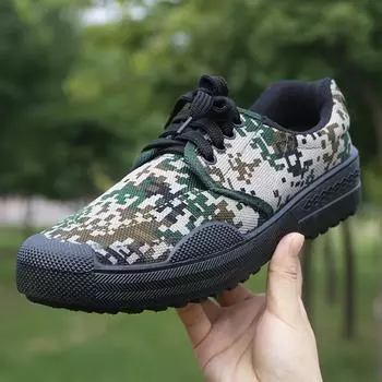2024 износостойкие тренировочные камуфляжные туфли с низкой посадкой для отдыха на природе резиновые мужские повседневные 35