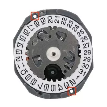 2024 Japanese Quartz Clock x Clock DIY Accessories for Hattori Movement, 16.1 18.2MM (VJ22 VJ22B)
