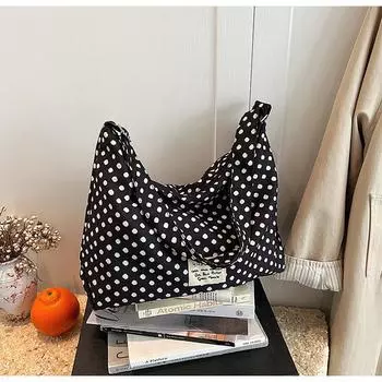 2024 Корейская сумка-мессенджер с леопардовым принтом, большая вместимость, легкая сумка через плечо из холста, женская студенческая ленивая стильная универсальная сумка для покупок 40*10*30 бежевый