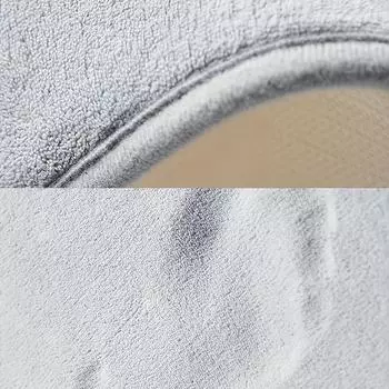 2024 Коврик для ванной комнаты с противоскользящим эффектом, утолщенный, медленно восстанавливающийся, губчатый коврик, коврик с эффектом памяти для двери ванной комнаты, коврик из кораллового флиса, впитывающий ковёр чёрный