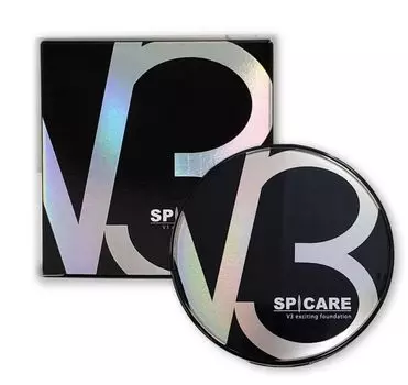 2024 latest renewal version SPICARE V3 Foundation V3 Exciting Foundation guaranteed product with serial Bonus hand cream included [Genuine number] /