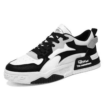 2024 Leather Men s Shoes Luxury Brand England Trend Casual Shoes Men Sneakers Breathable Leisure Male Footwear Chaussure Homme 39