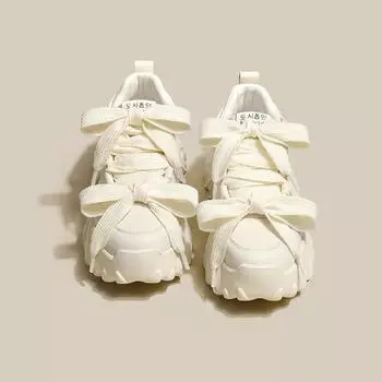 2024 легкие кроссовки женские кроссовки на платформе 2024 новые повседневные универсальные сетчатые дышащие 2024 женские Zapatillas Mujer 35 бежевый