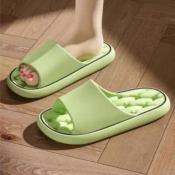 2024 летние новые быстросохнущие тапочки, удобные, противоскользящие, износостойкие повседневные тапочки с мягкой подошвой 36-37 белый