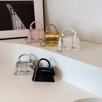 2024 летние новые модные женские сумки модные сумки-мессенджеры нишевые популярные сумки через плечо повседневная мода маленькие квадратные сумки чёрный