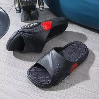 2024 летние тапочки для ходьбы по дерьму мужские повседневные модные босоножки на платформе мужские односложные пляжные туфли 38-39