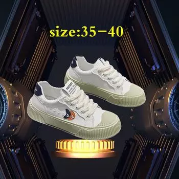 2024 летние женские новые модные белые туфли в стиле ретро, удобные кроссовки, повседневные кроссовки 35 хаки