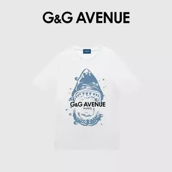 2024 Летняя футболка в стиле легкой роскоши для мужчин и женщин, Хит продаж, Хлопок, Короткий рукав, Мужская футболка с коротким рукавом, Модная парная футболка S