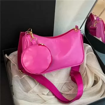 2024 летняя мода новая простая модная большая вместительная сумка-мессенджер маленькая квадратная сумка женская повседневная ретро сумка через плечо чёрный