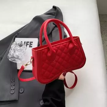 2024 летняя новая фактурная сумка женская модная одно плечо иностранного стиля маленькая квадратная сумка простая индивидуальная портативная сумка-мессенджер