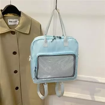 2024 летняя новая простая модная сумка через плечо большой емкости сумка-мессенджер простая модная трендовая сумка-тоут большой емкости чёрный