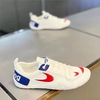 2024 летняя новая сетчатая обувь мужская повседневная, легкая и дышащая студенческая модная спортивная обувь с мягкой подошвой мужская обувь 39