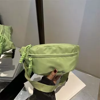 2024 летняя новая тенденция нишевая поясная сумка повседневная простая сумка через плечо сумка через плечо повседневная сумка женская красный