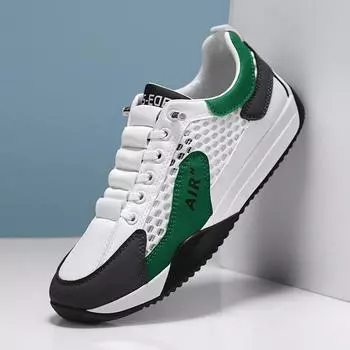 2024 лето и осень прямая трансляция нишевая сетчатая повседневная спортивная обувь с большими глазами уличная гонконгская дышащая оснастка мужская обувь 39 бежевый