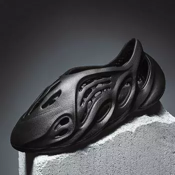 2024 лето новые кокосовые туфли baotou hole большого размера пляжные сандалии большого размера eva пара мода 36 yards белый