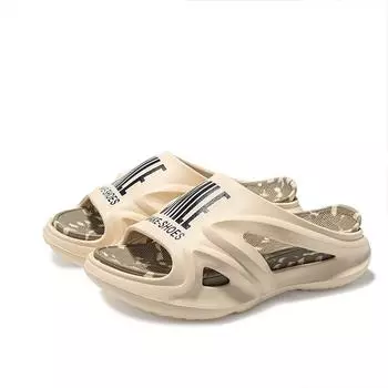 2024 Лето Новые мужские тапочки Домашние пляжные шлепанцы для дома Женские однотонные тапочки Платформа Мюли Обувь Женские балетки Zapatos 36-37 чёрный