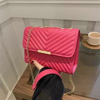 2024 лето новый темперамент модный дизайн сумка через плечо почтальон иностранный стиль однотонный цвет простая текстура маленькая квадратная сумка прилив чёрный