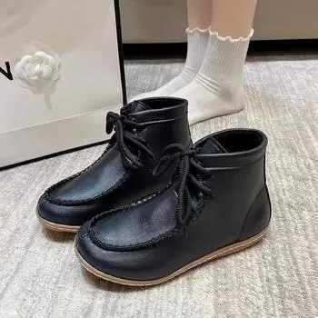 2024 Лидер продаж, модная однотонная обувь на весну и осень, на шнуровке, удобная, универсальная, профессиональная, универсальная, повседневная обувь 36 хаки