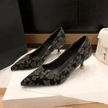 2024 Лидер продаж, новые ультра-высокие туфли-шпильки, женские офисные туфли с острым носком, вечерние туфли, женские туфли на высоком каблуке, деловая официальная обувь 34 бежевый