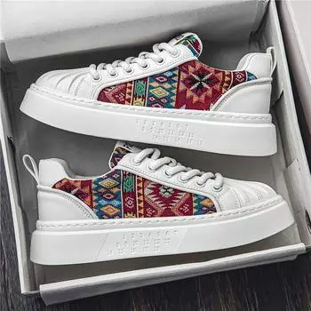 2024 Luxury Classic Shell Toe Canvas Shoes Men Designer Print Vulcanized Sneakers Man Comfortable Platform Casual Mens Sneakers 39