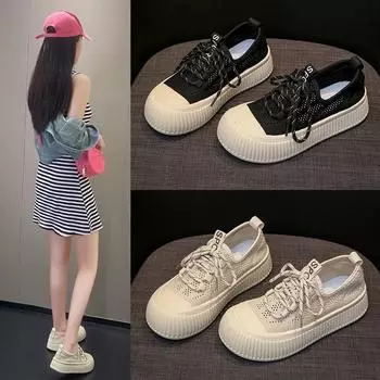 2024 Маленькие белые туфли, женские летние повседневные туфли, спортивные туфли M16 35