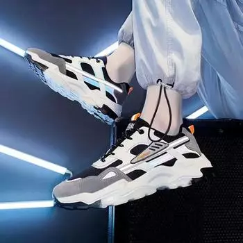 2024 Men s Breathable Mesh Sneakers Running Shoe Outdoor Anti-skid Sports Men Fashion Sports Shoes 39
