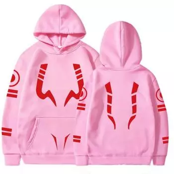 2024 Men s Casual Sports Top Anime Printed Hoodie Men s Hoodie Pullover Harajuku Autumn/Winter Sports Shirt S