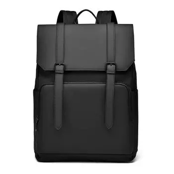 2024 Men s Large Capacity Commuter Backpack - New Autumn Solid Color Fashion 44cm x 32cm x 12cm серый