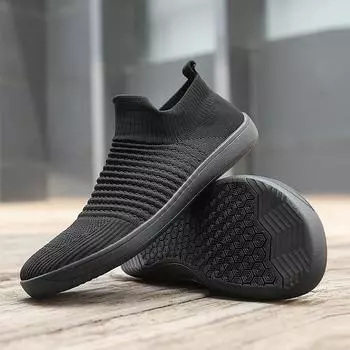 2024 Men s Women Casual Shoes High Quality Couple Sneakers Slip On Flats Men Loafers Plus Size Breathable Mesh Walking Sneakers 36 бежевый