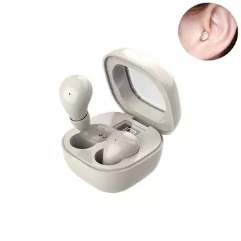 2024 Мини-невидимые наушники Беспроводные наушники для сна Bluetooth 5.3 Наушники с шумоподавлением HIFI Стерео TWS-гарнитура для Iphone Xiaomi