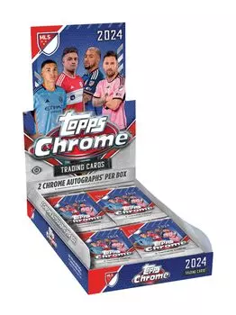 2024 MLS Chrome Hobby Высшая лига футбола Chrome Hobby - синий