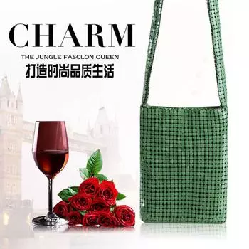 2024 Модная Геометрическая Металлическая Сумка Через Плечо Женская Легкая Роскошная Алюминиевая Листовая Сумка Вертикальная Нишевая Дизайн Сумка белый