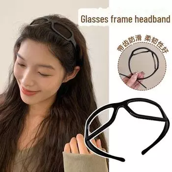 2024 Модная нескользящая повязка на голову с зубцами: Удобная, не повреждающая волосы оправа, подчеркивающая черты лица F1342A