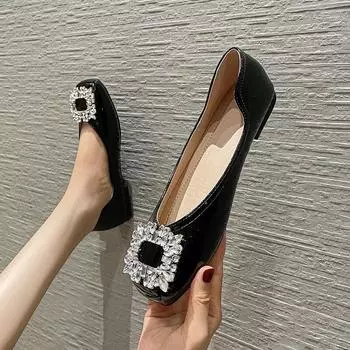 2024 модные балетки, женская обувь, брендовые женские туфли, черные, красные, мягкие, большие размеры 42 35 бежевый