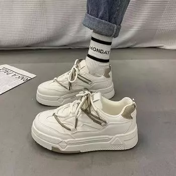 2024 Модные женские спортивные туфли с мелким кружевом, подходящие по цвету, на толстой подошве, повседневная верхняя одежда для весны и осени Zapatos De Mujer 35 фиолетовый