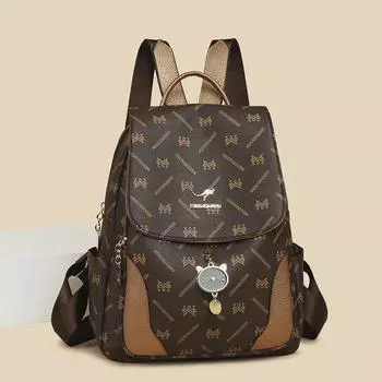 2024 Модный повседневный рюкзак большой вместимости для мам и путешествий
