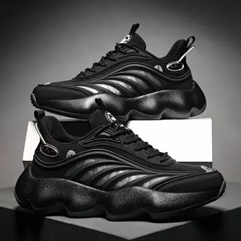 2024 мужская обувь осень-зима новая подошва папины туфли популярные универсальные пары модная обувь повседневная спортивная обувь 37 бежевый