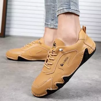 2025 Мужская обувь Низкая удобная и модная универсальная мягкая подошва для повседневных видов спорта 43 красный