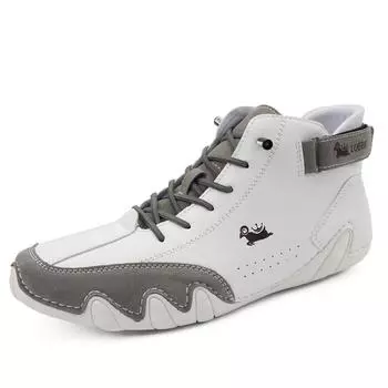 2024 Мужские ботинки ручной работы, дизайнерские кроссовки, мужская повседневная кожаная мужская обувь, ботильоны, дышащие, zapatillas hombre, новые 36 чёрный