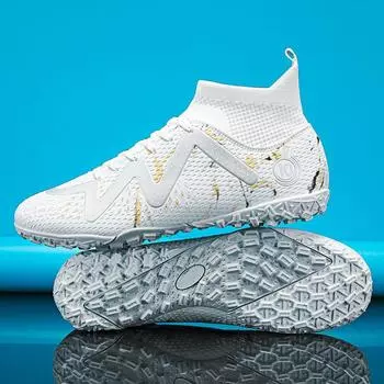 2024 Мужские футбольные бутсы большого размера Сверхлегкие футбольные бутсы для мальчиков Кроссовки Нескользящие футбольные бутсы AG/TF Ботильоны унисекс 35