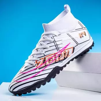 2024 Мужские футбольные бутсы большого размера Сверхлегкие футбольные бутсы для мальчиков Кроссовки Нескользящие футбольные бутсы AG/TF Ботильоны унисекс 35