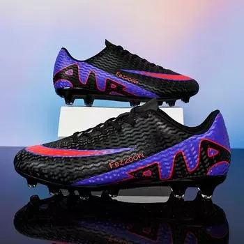 2024 Мужские футбольные бутсы большого размера Сверхлегкие футбольные бутсы для мальчиков Кроссовки Нескользящие футбольные бутсы AG/TF Ботильоны унисекс 35