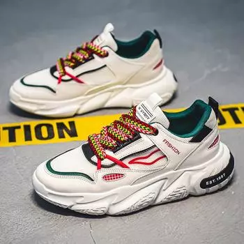 2024 Мужские повседневные кроссовки для ходьбы Модные дышащие сетчатые мужские кроссовки на платформе для бега Обувь для мужчин Zapatillas Hombre 39