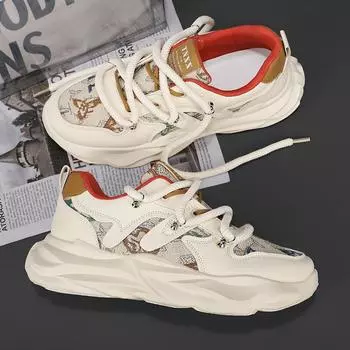 2024 Мужские повседневные кроссовки Летние Скейтбординг Уличные Платформа Бег Спорт Дизайнерские Роскошные Деловые Модные Кожаные Теннисные 39