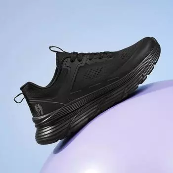 2024 Мужские повседневные кроссовки Нескользящие профессиональные мужские поварские туфли Износостойкие дышащие и удобные спортивные туфли для мужчин 39 чёрный